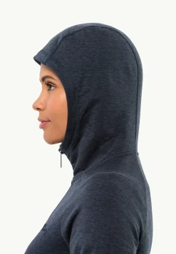 Lifestyle|Voor- En Najaarsjacks/-Jassen|Jack Wolfskin Waldsee Hooded Jkt W