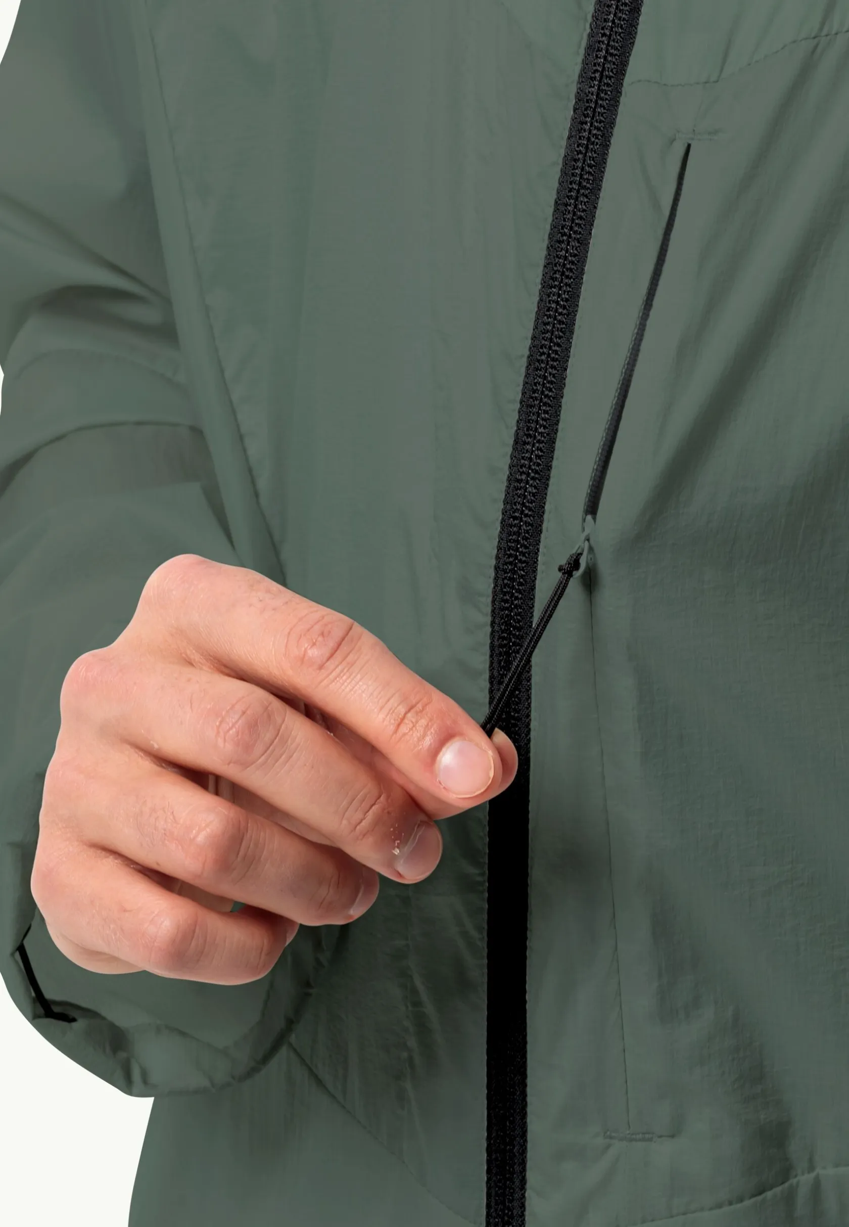 Lifestyle|Voor- En Najaarsjacks/-Jassen|Jack Wolfskin Wanderjahr Jkt M Hedge Green