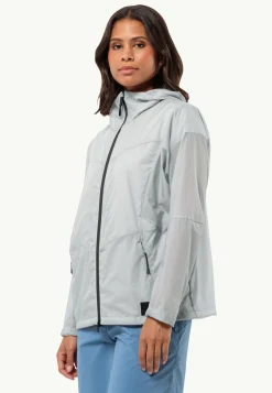 Lifestyle|Voor- En Najaarsjacks/-Jassen|Jack Wolfskin Wanderjahr Jkt W Cool Grey