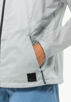 Lifestyle|Voor- En Najaarsjacks/-Jassen|Jack Wolfskin Wanderjahr Jkt W Cool Grey