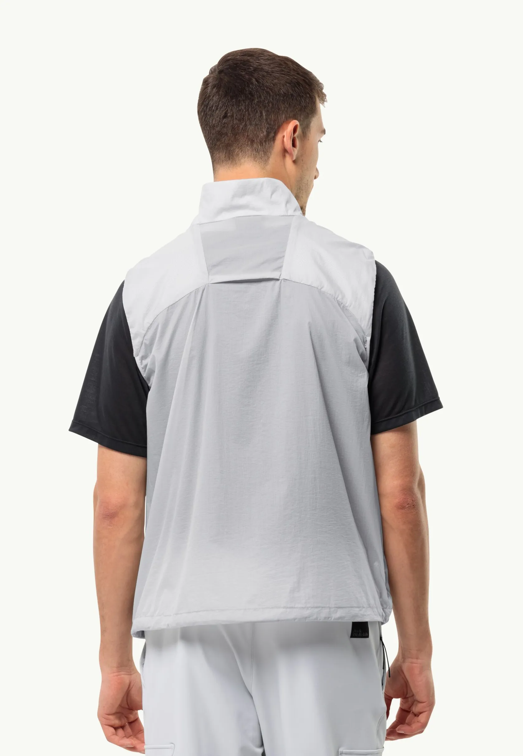 Lifestyle|Voor- En Najaarsjacks/-Jassen|Jack Wolfskin Wanderjahr Vest M Cool Grey