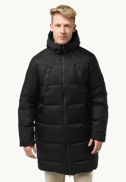 Voor- En Najaarsjacks/-Jassen|Winterjacks|Jack Wolfskin Wandermood Down Parka M Rds