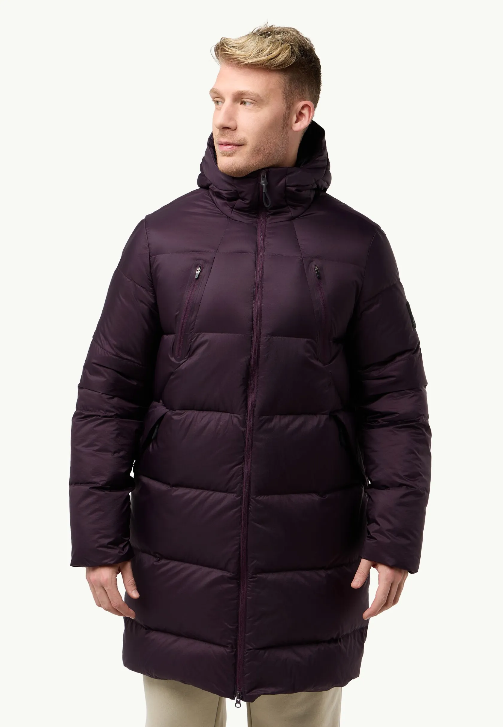 Voor- En Najaarsjacks/-Jassen|Winterjacks|Jack Wolfskin Wandermood Down Parka M Rds