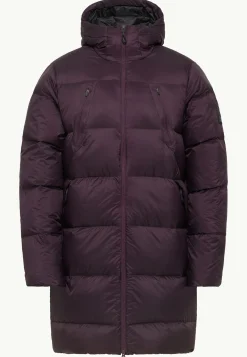 Voor- En Najaarsjacks/-Jassen|Winterjacks|Jack Wolfskin Wandermood Down Parka M Rds