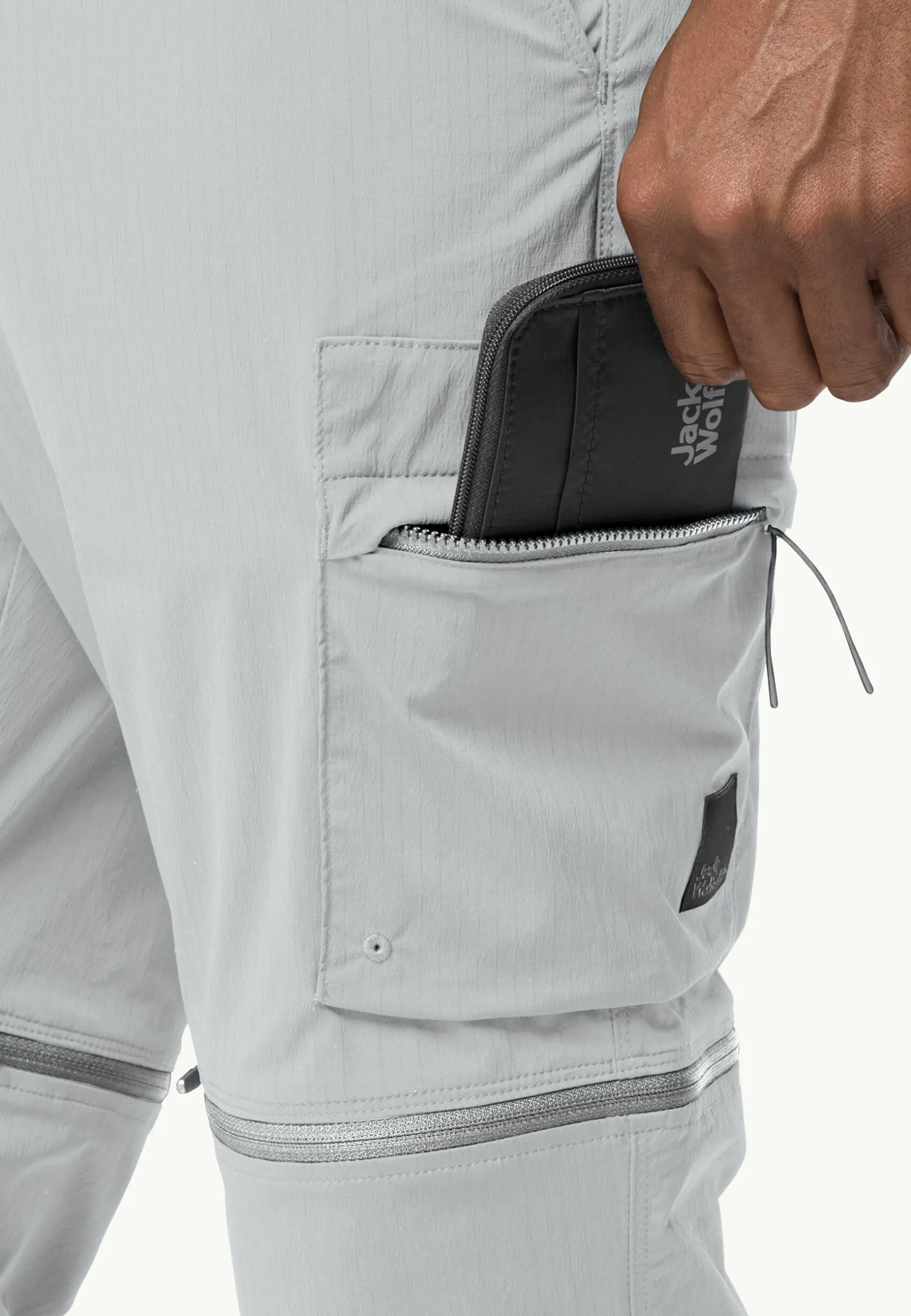 Lifestyle|Casual Broeken|Jack Wolfskin Wanderthirst Zip Pants M