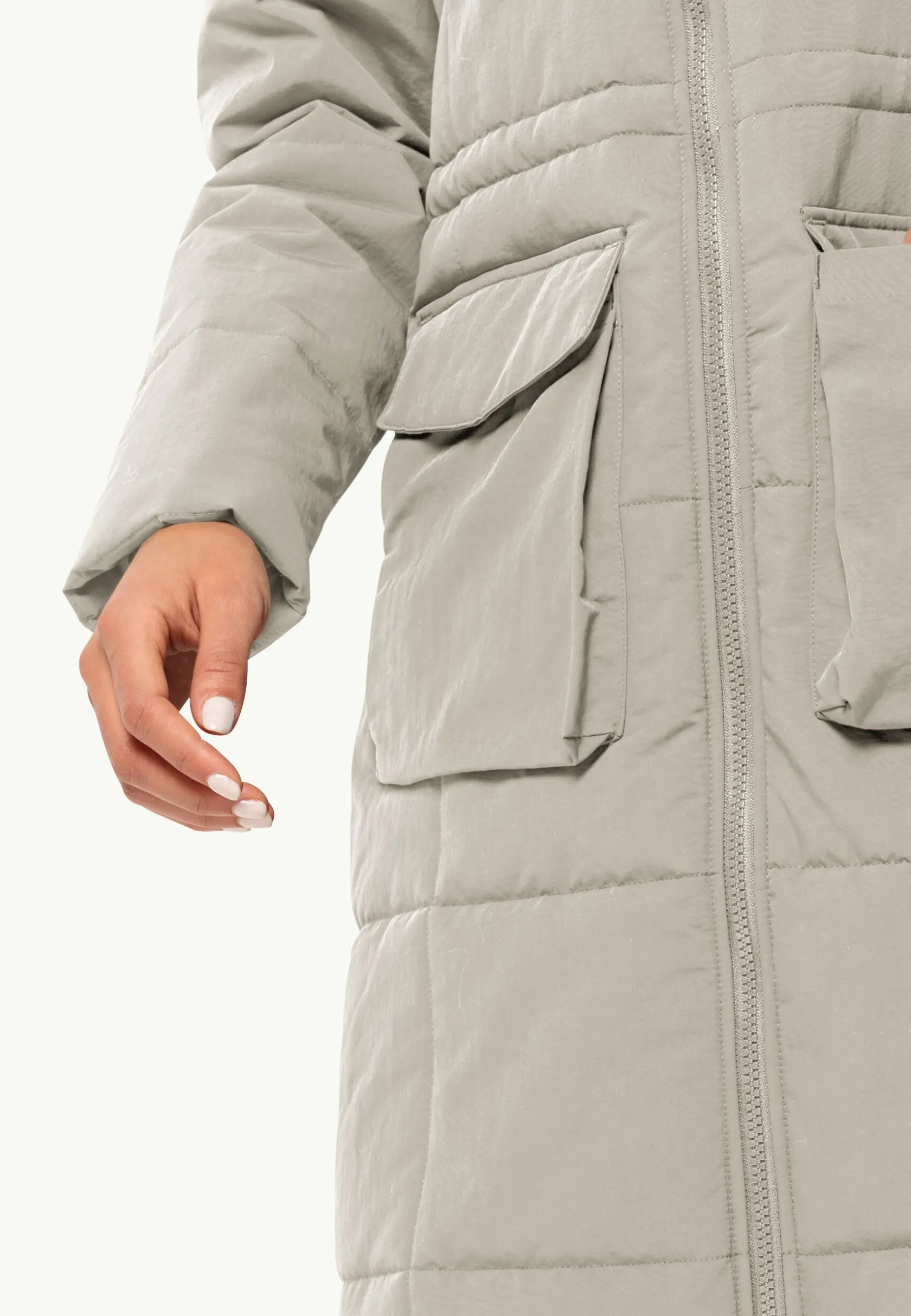Lifestyle|Voor- En Najaarsjacks/-Jassen|Jack Wolfskin White Frost Parka W