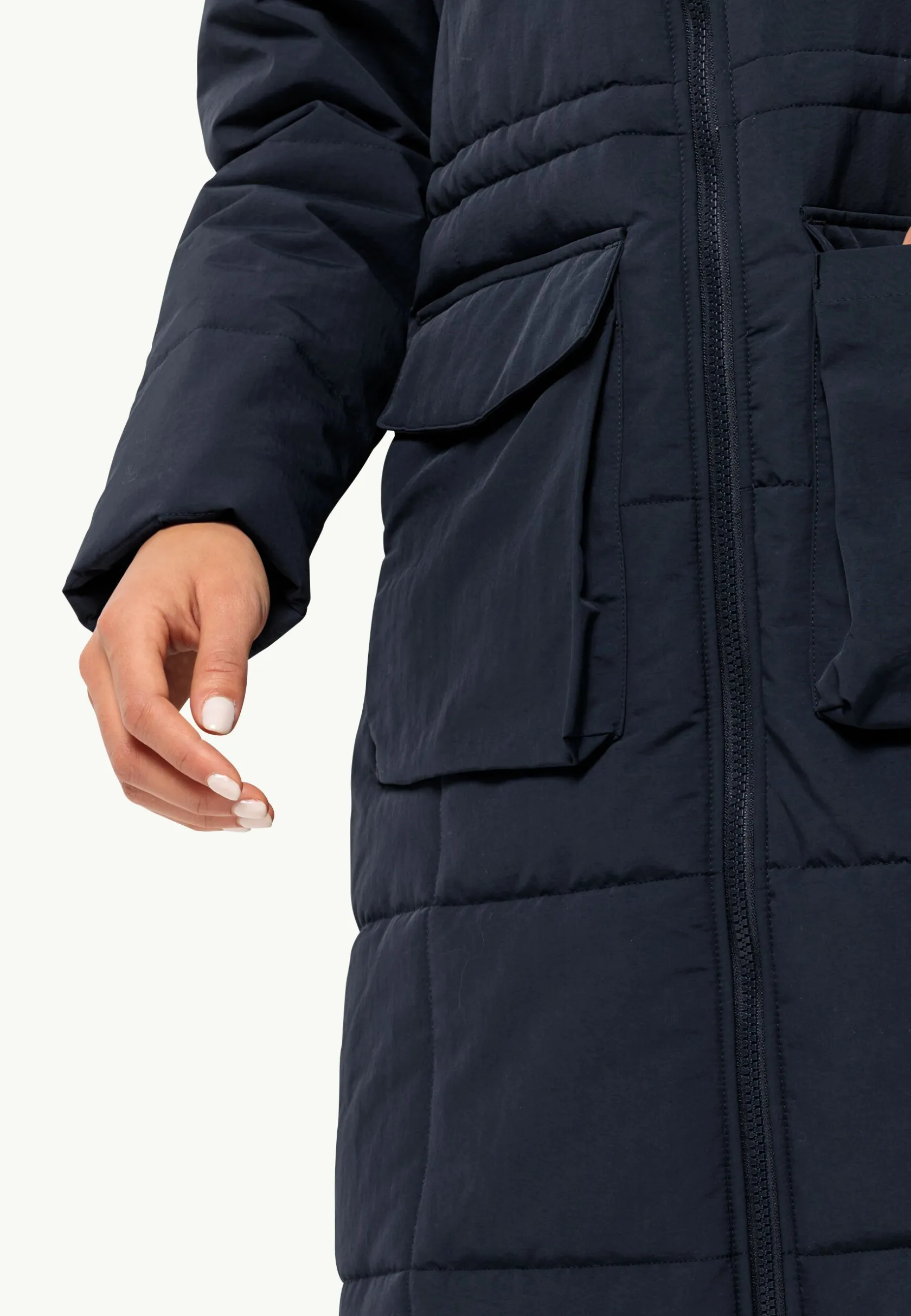 Lifestyle|Voor- En Najaarsjacks/-Jassen|Jack Wolfskin White Frost Parka W