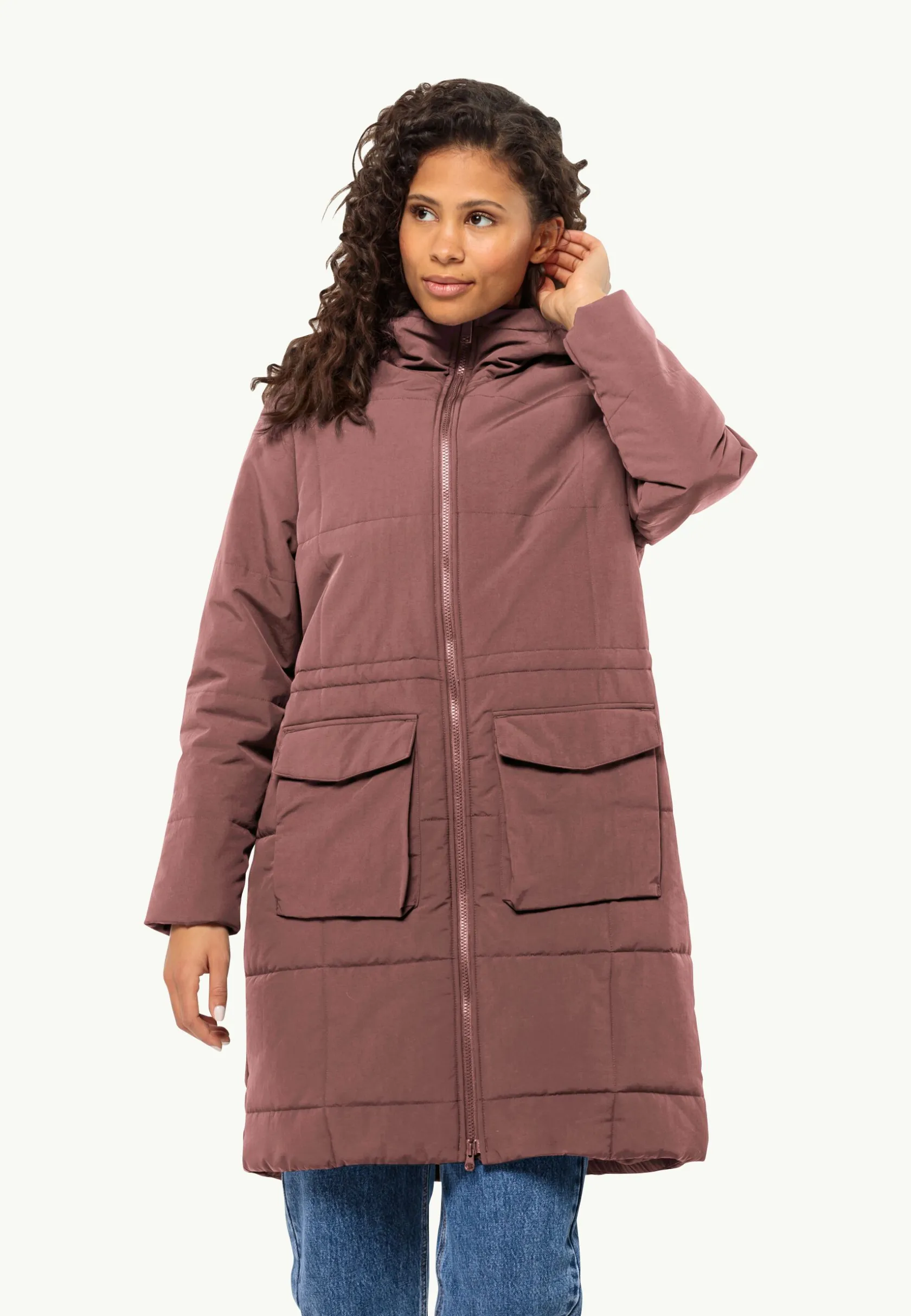 Lifestyle|Voor- En Najaarsjacks/-Jassen|Jack Wolfskin White Frost Parka W