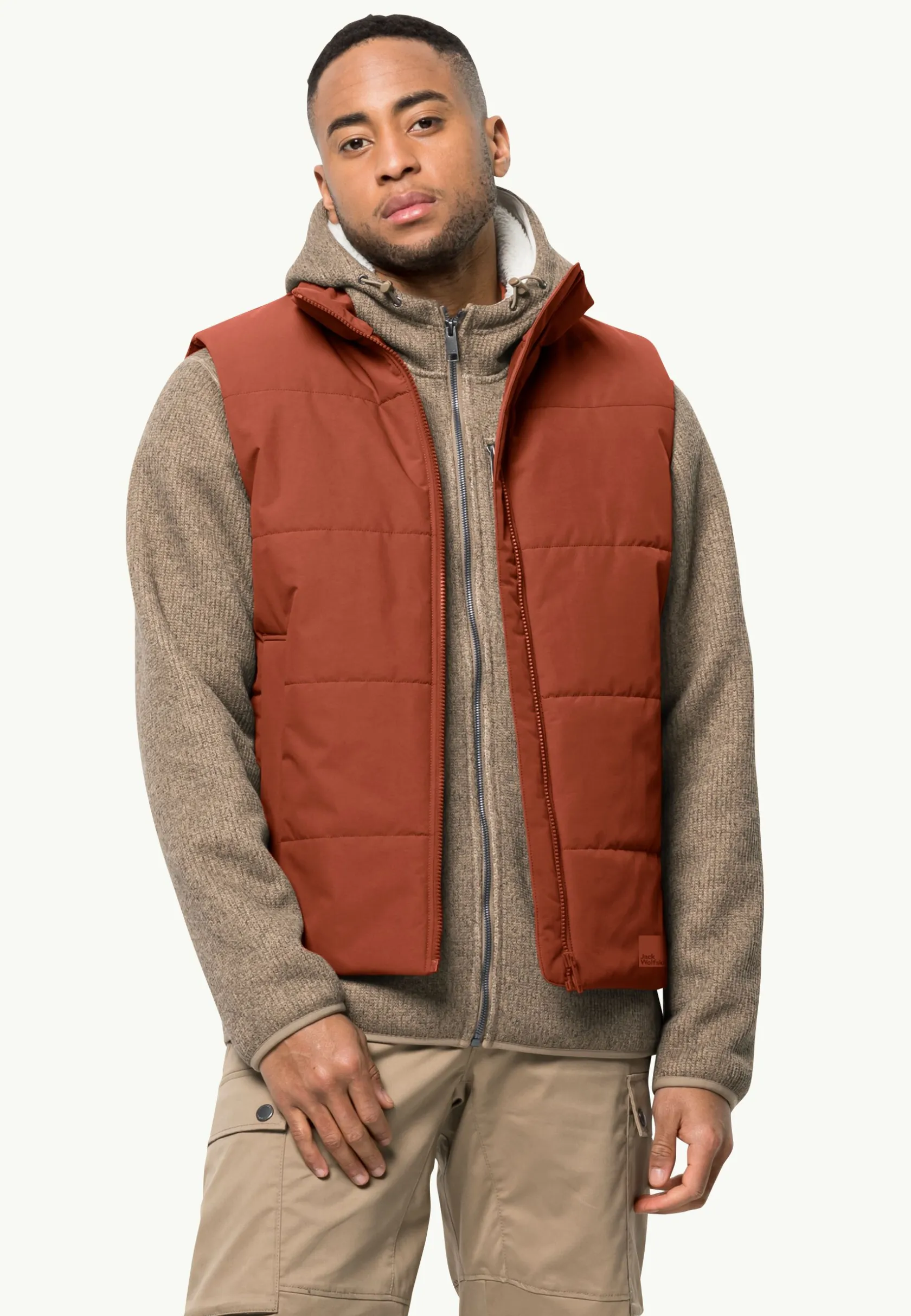 Lifestyle|Voor- En Najaarsjacks/-Jassen|Jack Wolfskin White Frost Vest M