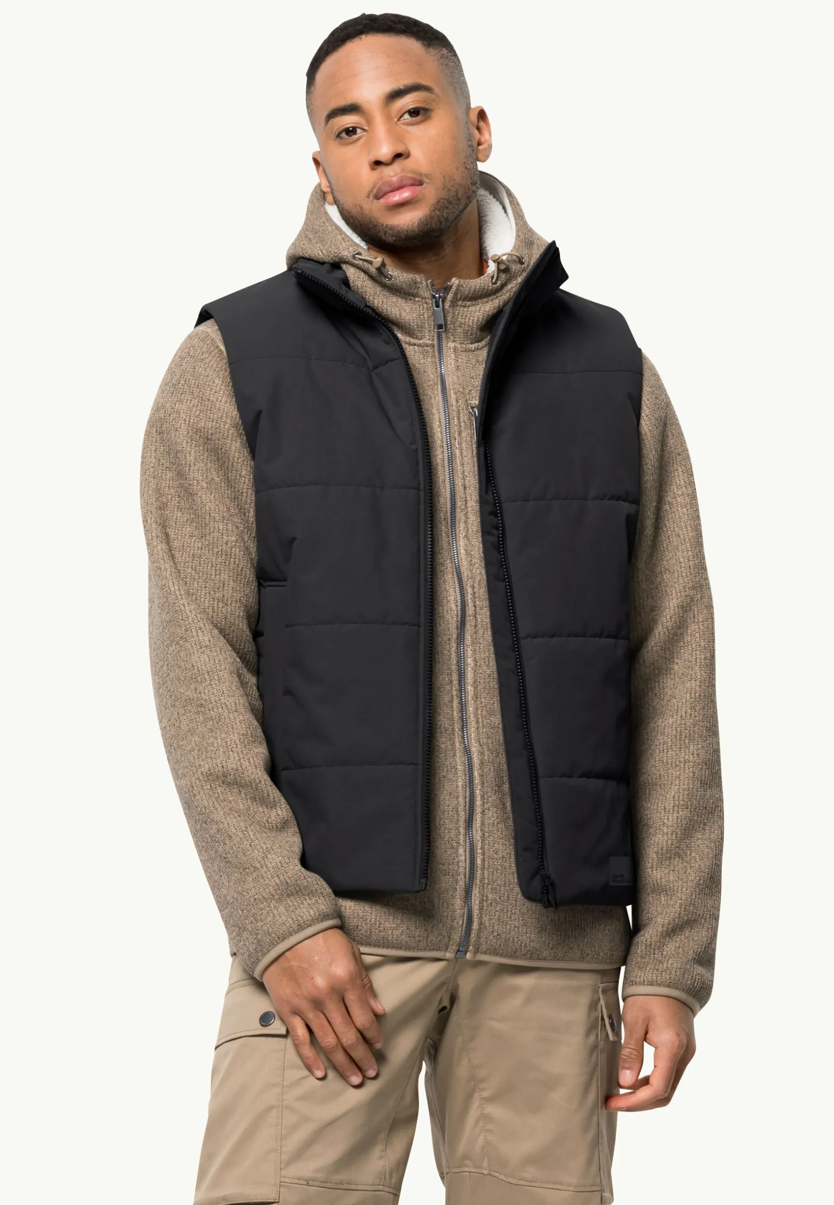 Lifestyle|Voor- En Najaarsjacks/-Jassen|Jack Wolfskin White Frost Vest M