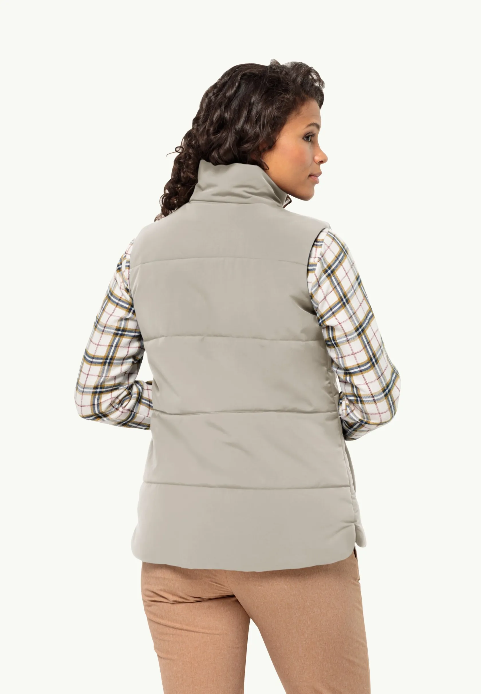 Lifestyle|Voor- En Najaarsjacks/-Jassen|Jack Wolfskin White Frost Vest W