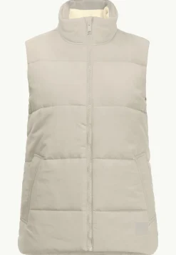 Lifestyle|Voor- En Najaarsjacks/-Jassen|Jack Wolfskin White Frost Vest W