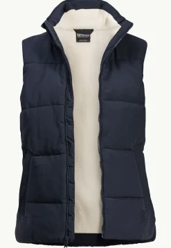 Lifestyle|Voor- En Najaarsjacks/-Jassen|Jack Wolfskin White Frost Vest W