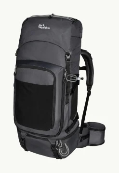 Wandelrugzakken|Trekkingrugzakken|Jack Wolfskin Wilderness Photo Pack 65 Phantom