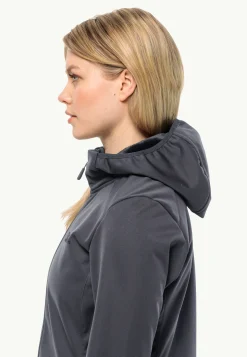Wandelen|Voor- En Najaarsjacks/-Jassen|Jack Wolfskin Windhain Coat W