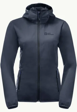 Lifestyle|Wandelen|Jack Wolfskin Windhain Hoody W