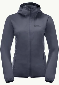 Lifestyle|Wandelen|Jack Wolfskin Windhain Hoody W