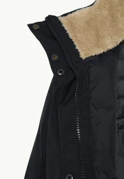 Isolatiejacks|Winterjacks|Jack Wolfskin Wintertor Coat W Rds black