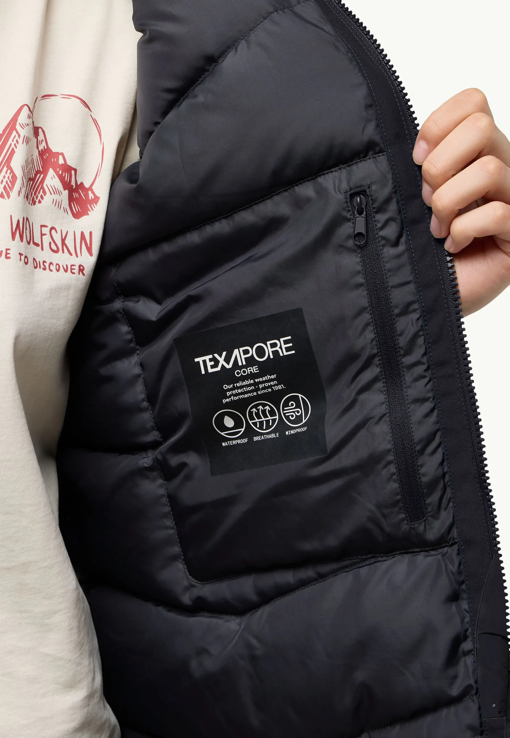 Isolatiejacks|Winterjacks|Jack Wolfskin Wintertor Coat W Rds black