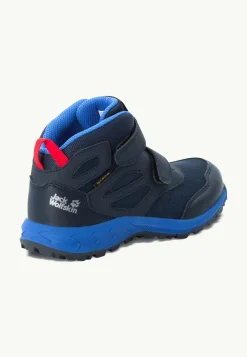 Multifunctionele Schoenen|Outdoor Sneaker|Jack Wolfskin Woodland Texapore Mid Vc K